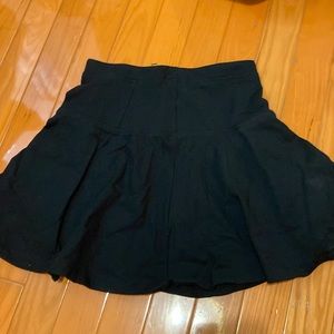 aritzia black skirt